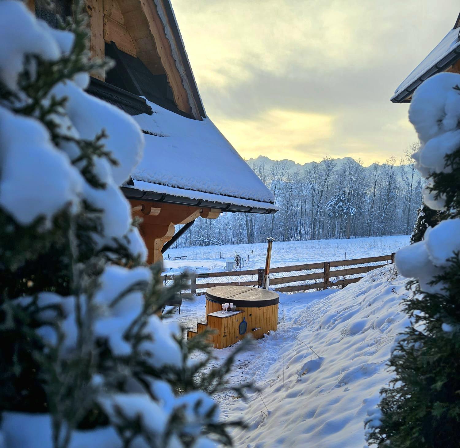 Goralska Chatka 2 Highland Cottage - Split Ac, Jacuzzi, Sauna, Private Parking, Mountains View, Garden, Zakopane Exterior photo
